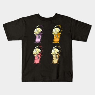 drinks cup illustratuion Kids T-Shirt